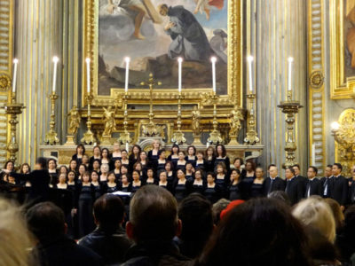 CHORALE SANG at Feast of the Epiphany at the Vatican.