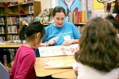 PARAMOUNT PICTURES employees rolled up their sleeves at area schools for annual Viacom Community Day. 