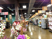 WIDE AISLES and a soothing color design are features at Orchard.