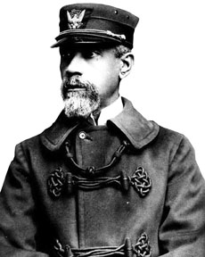 MILITARY CHAPLAIN who was an escaped slave, Col. Allen Allensworth in the 1870s or 1880s.