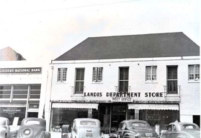 THE ORIGINAL Landis Department Store opened in 1933 at 157 N. Larchmont Blvd.