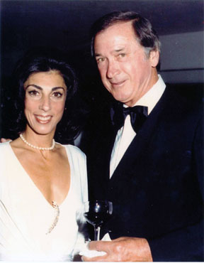 EDWARD FICKETT shown with his wife Joyce.