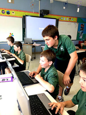 Liam Norrix was frustrated computer coding was not offered at his school, so he started after-school sessions. 