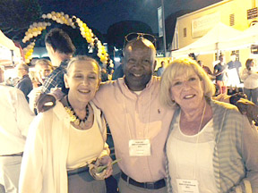 Candace Whalen, Clyde Jenkins and Peggy Bartenetti. 
