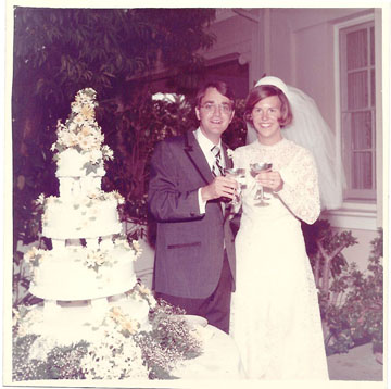 THE ANDERSONS tied the knot in 1971.