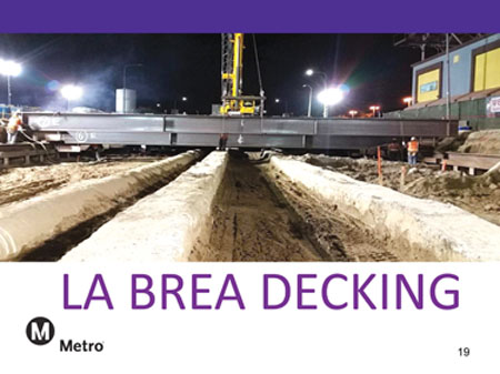 METRO CONCRETE decking will replace road surface.
