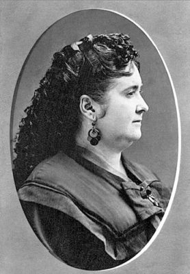 Dona Arcadia Bandini Stearns de Baker, 1827-1912, was the great-grandaunt of Carolina Winston Barrie, who long has fought to protect the gift, from Dona Arcadia and Senator Jones, of 387 Westwood acres to provide a permanent home for disabled American war veterans.