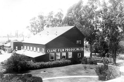 WHEN RALEIGH on Melrose was Clune Studio, 1916. Photo from Bison Archives