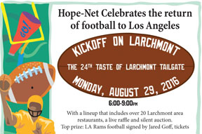 24TH ANNUAL Taste of Larchmont celebrates the return of the Rams.