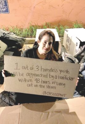 ON THE STREETS, Beth Corets raises awareness and money for homeless services.