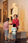 Art museum is second home to tour guide Patsy Palmer