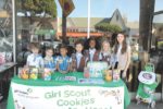 Girl Scout cookies will be sold on Larchmont Blvd.