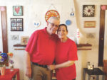 Crossed wires spell love for couple celebrating 47 years together