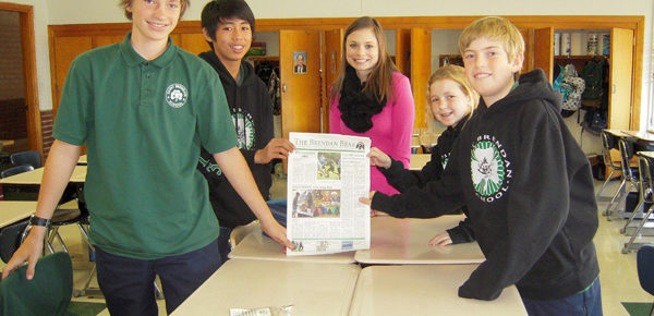 St. Brendan students cover sports to politics in school newspaper