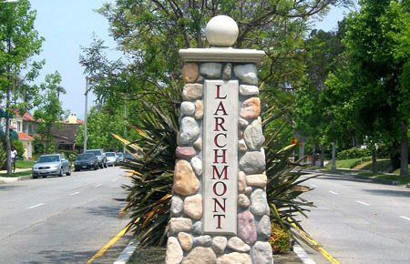 Community effort results in first median on Larchmont Boulevard