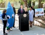 Mayor Garcetti congratulates community members on water bill