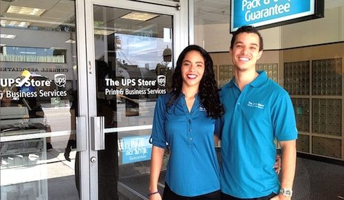 UPS store delivers in Larchmont Village