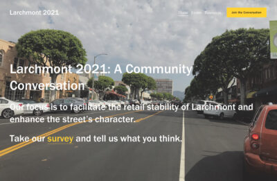 Larchmont 2021 Survey closed