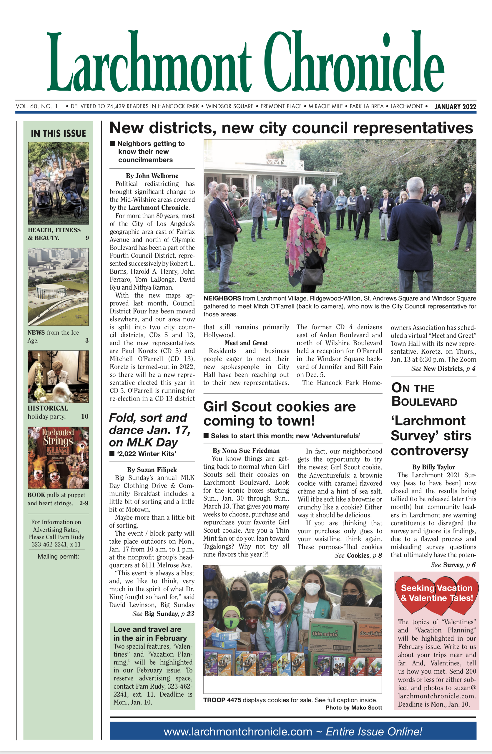 Larchmont Chronicle January 2022 full issue