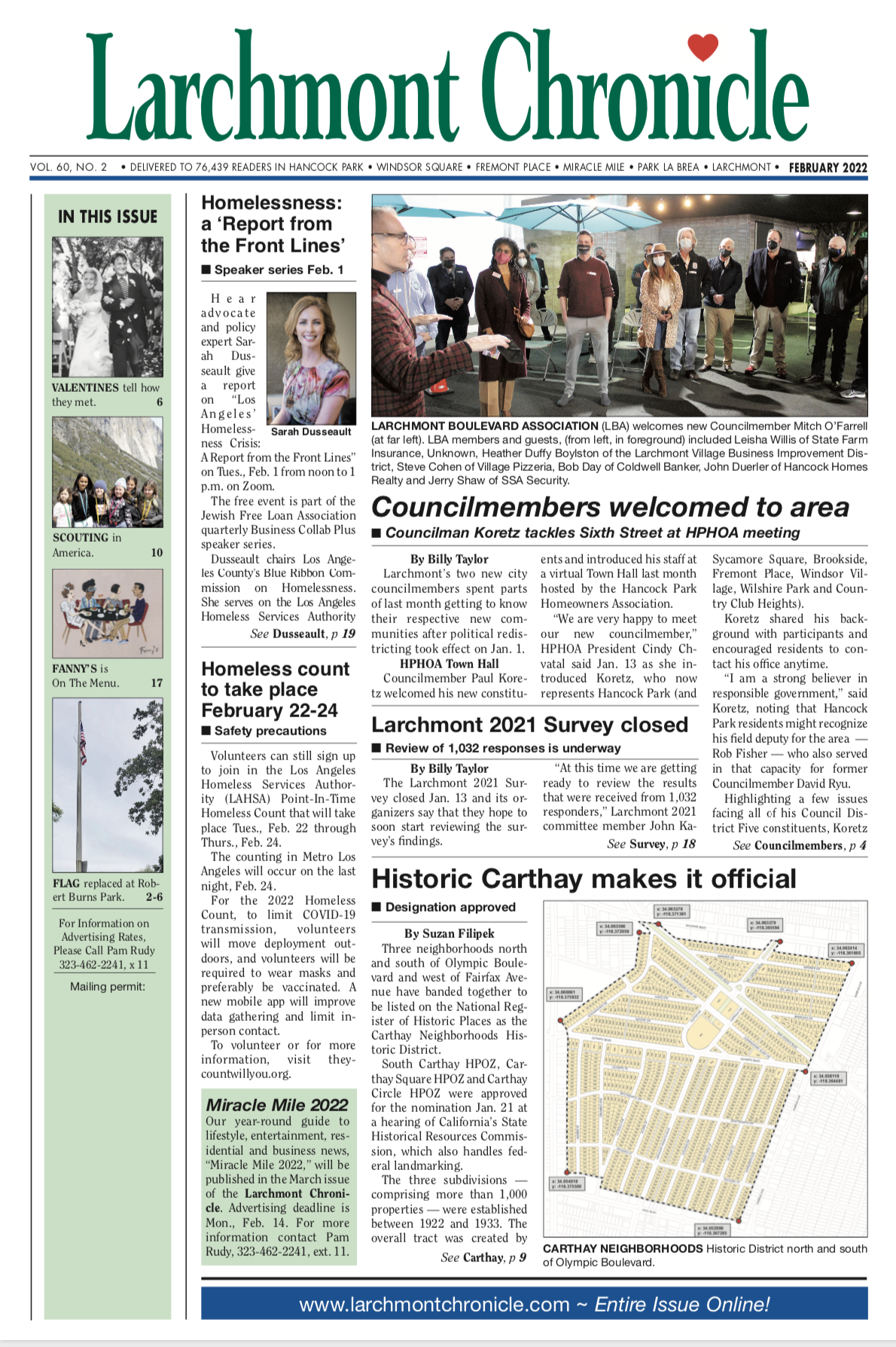 Larchmont Chronicle February 2022 full issue