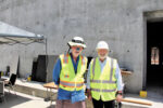 Los Angeles County Museum of Art Architect visits construction site