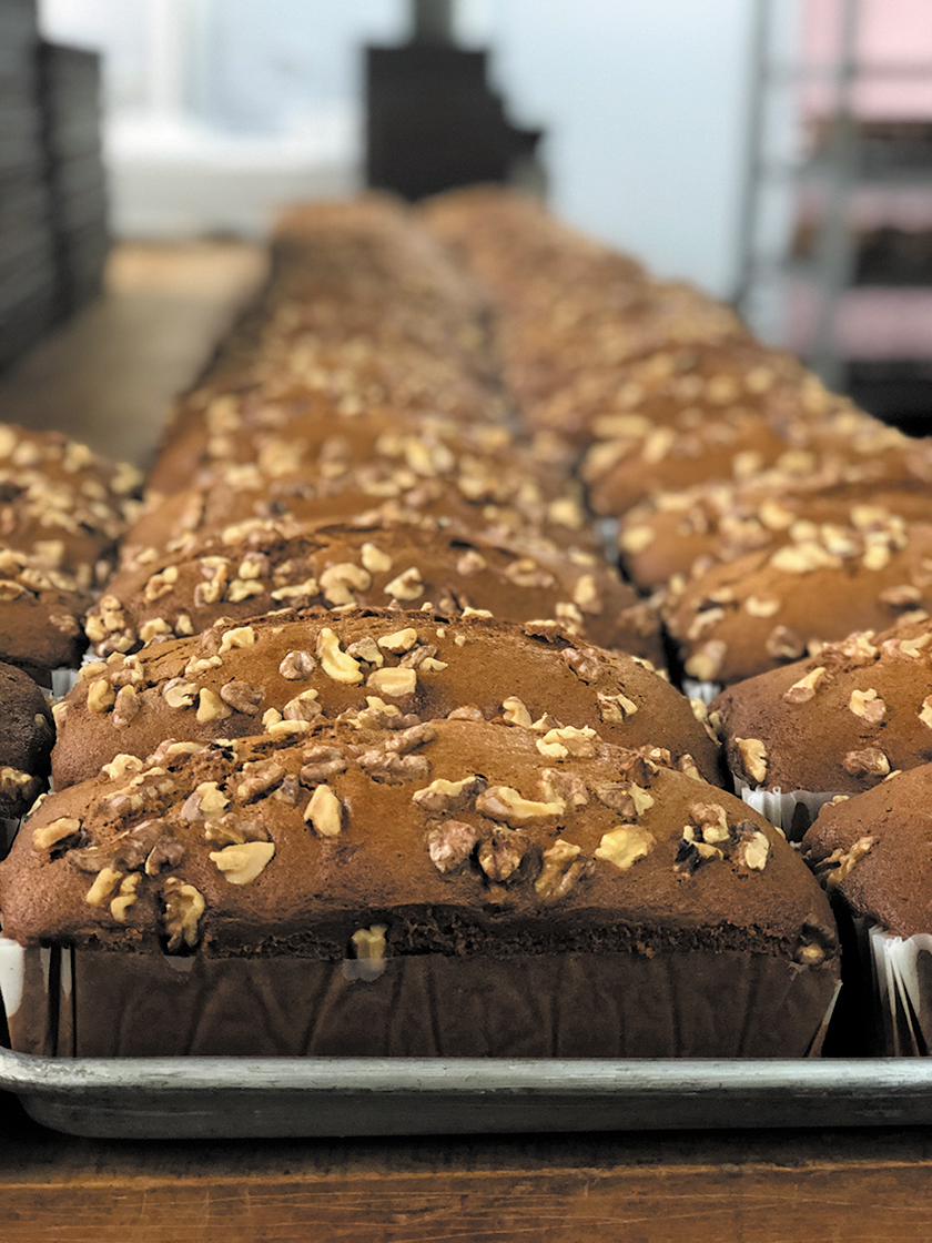 Heavenly pumpkin bread from the Monastery of the Angels Larchmont