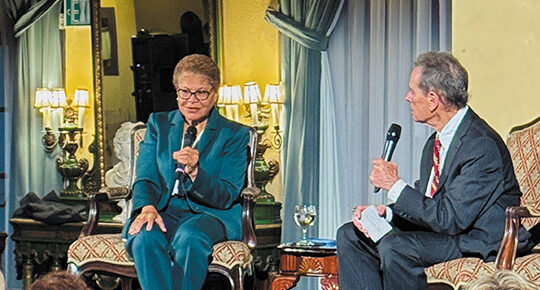 Officials spoke at Windsor Square Town Hall’s 100th anniversary