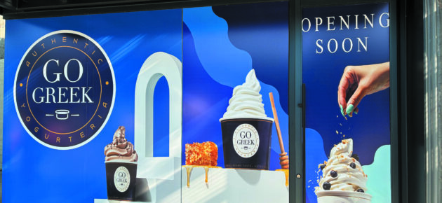 Go Greek Yogurt and a classic steakhouse come to the Blvd.