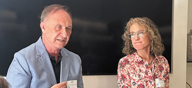 Candidates for state senator at meet & greet