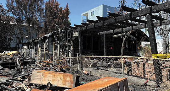 Two homes burn on St. Andrews Pl.