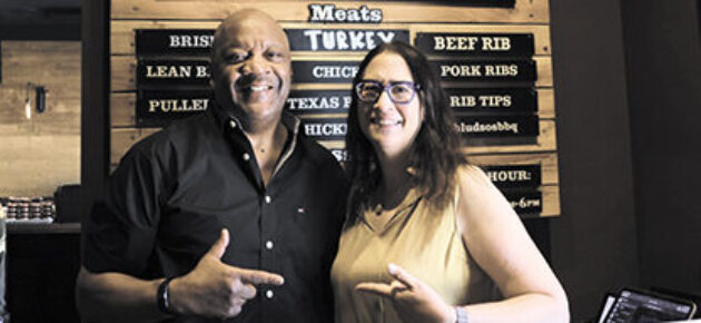 Rep. Laura Friedman visits Black-owned BBQ joint