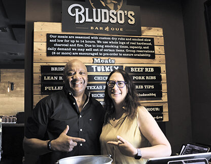 Rep. Laura Friedman visits Black-owned BBQ joint