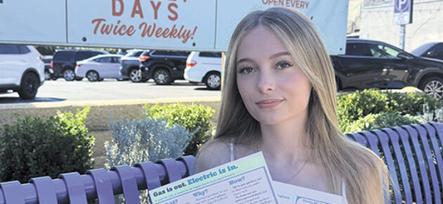 Senior gets grant to spread the word for electric lawn devices