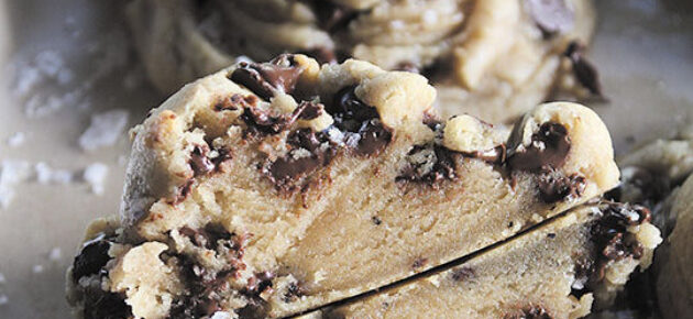 Cookies galore are thick and chewy with a French flair